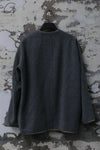 Mutedance 24 Autumn/Winter Collarless Button-Down Jacket MD-MD24FW21-GRAY MD24FW21 MD24FW22